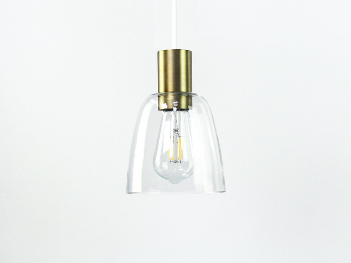 14cm Glass Cloche Fergus Pendant