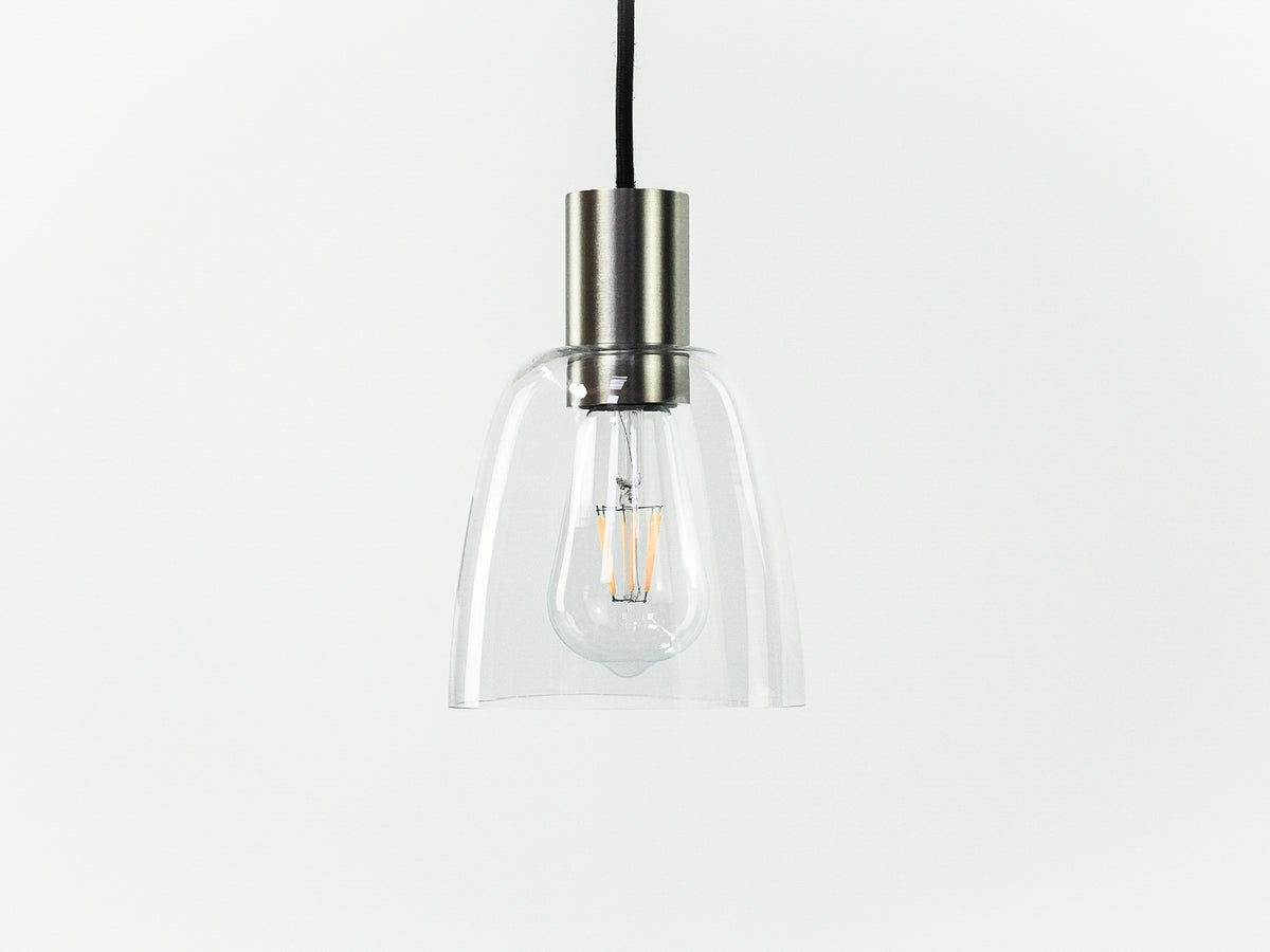 14cm Glass Cloche Fergus Pendant