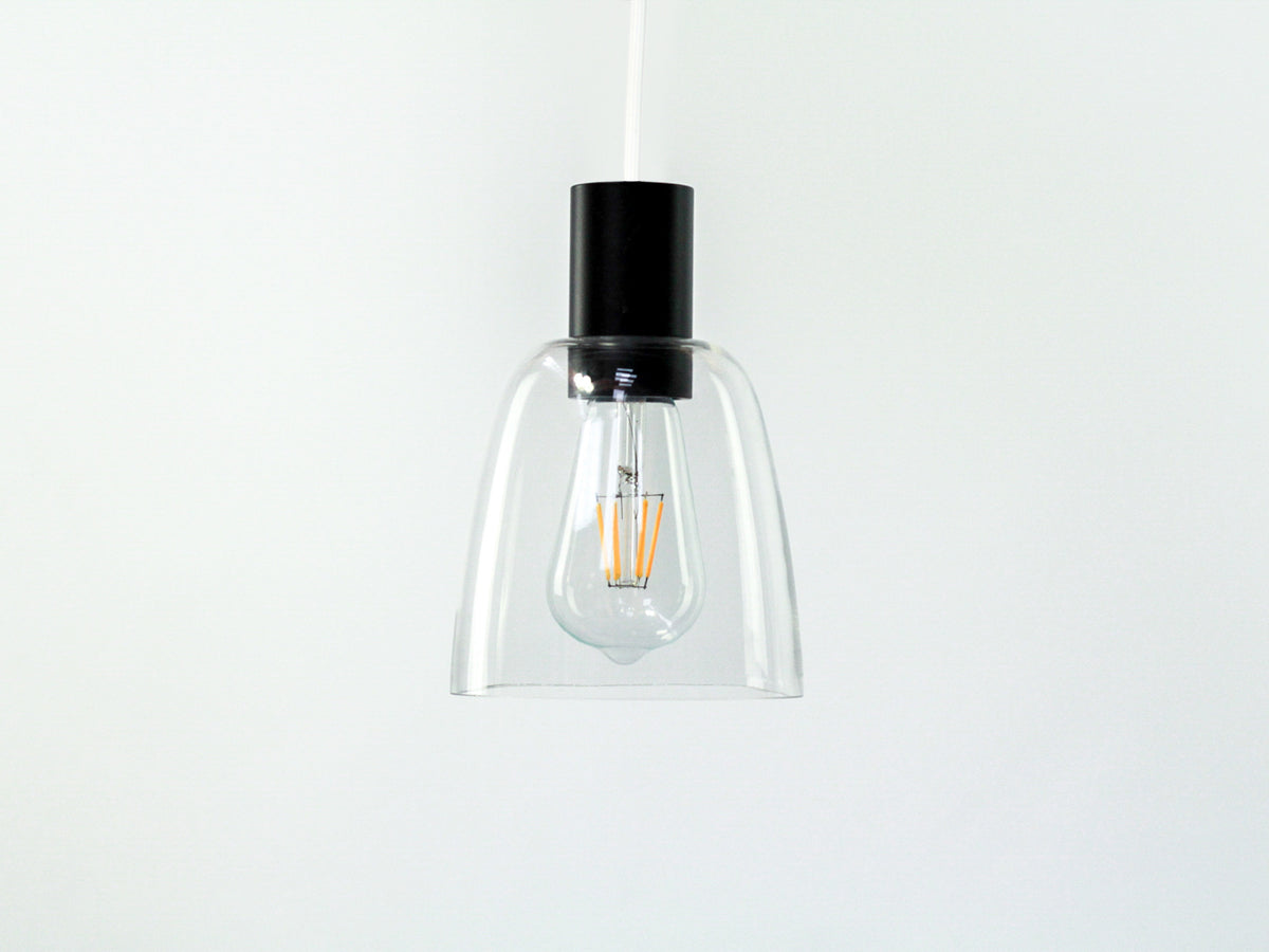 14cm Glass Cloche Fergus Pendant