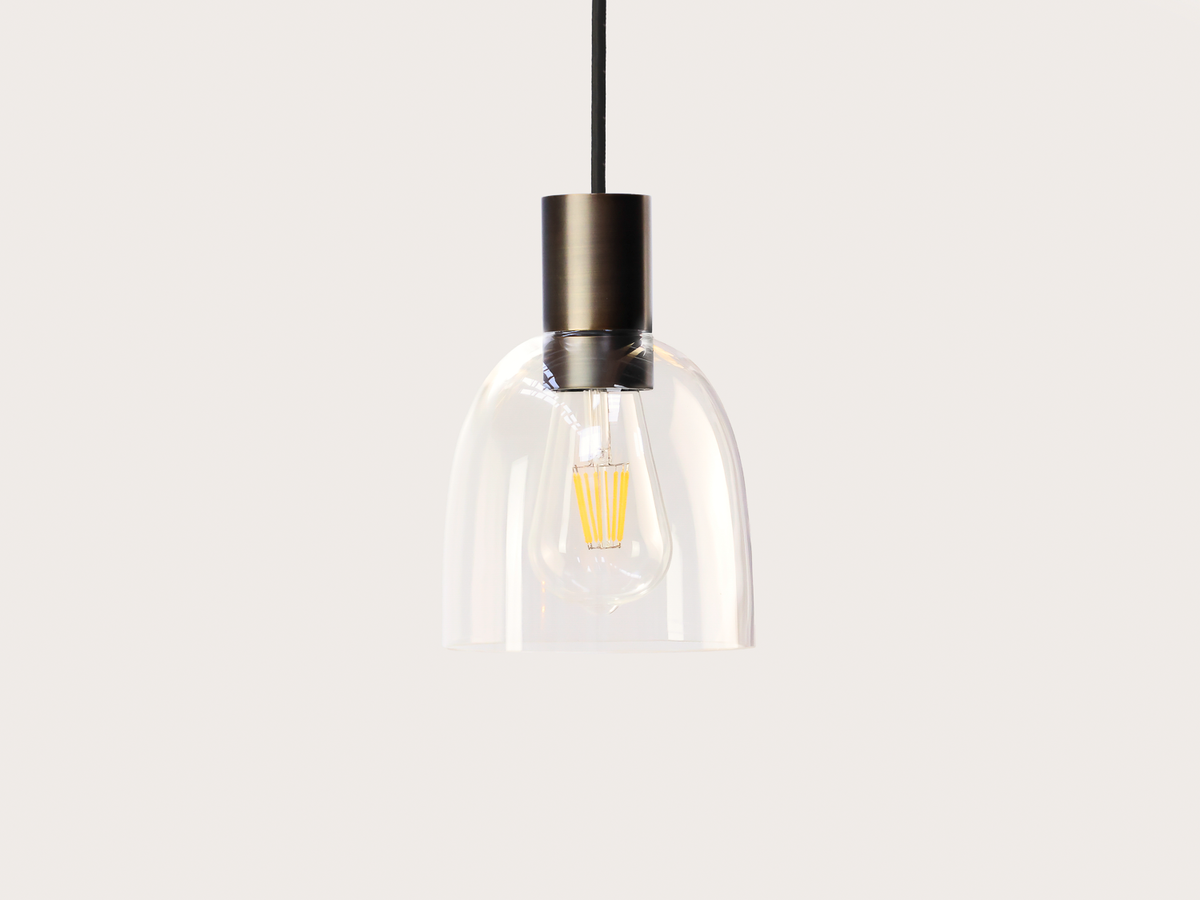 14cm Glass Cloche Fergus Pendant