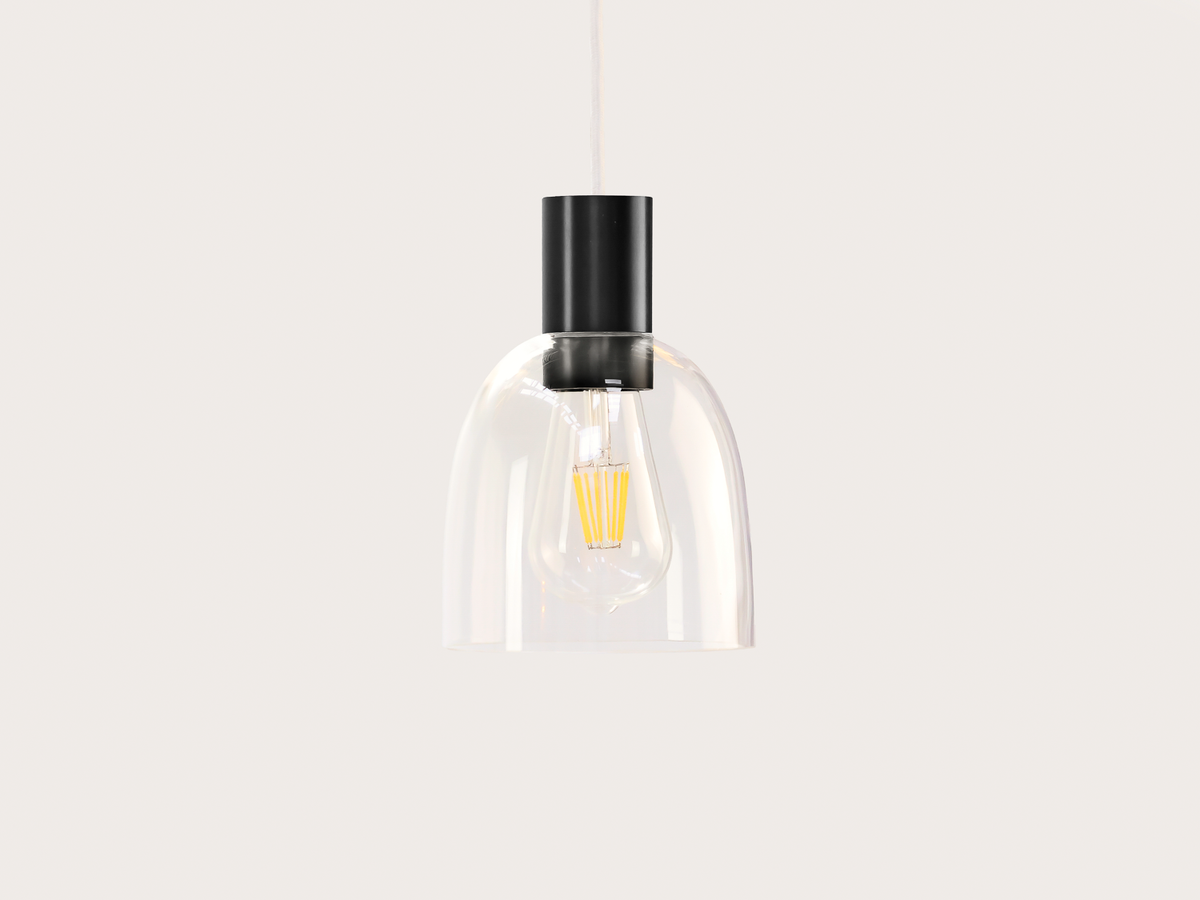 14cm Glass Cloche Fergus Pendant