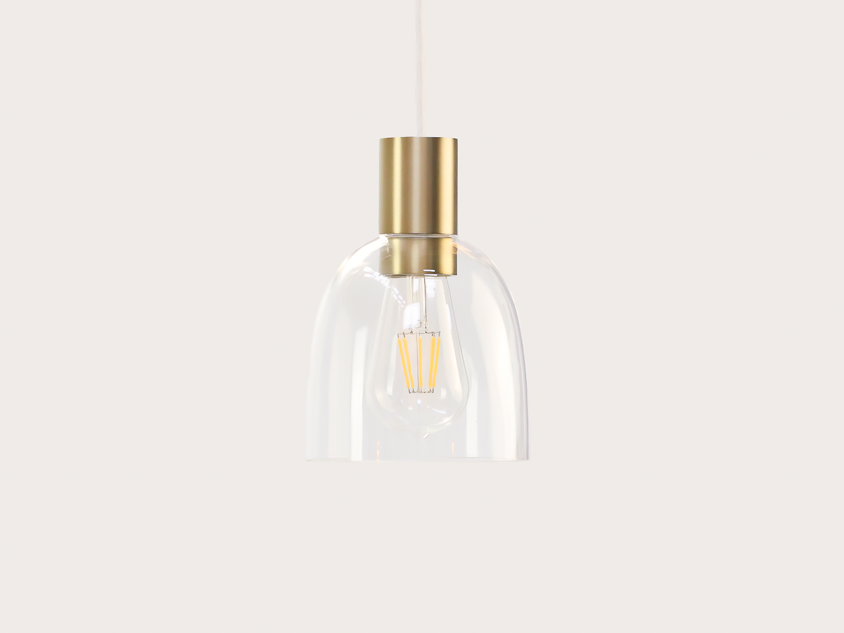 14cm Glass Cloche Fergus Pendant