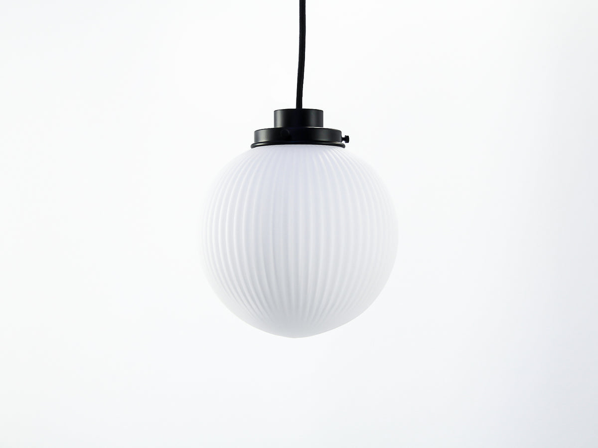 Alfie 20cm Opal Glass Pendant