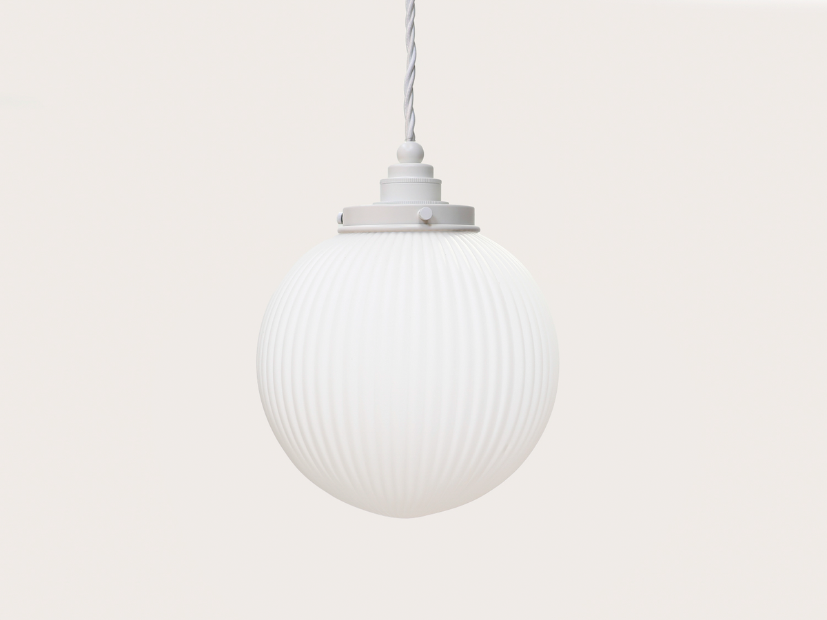 Alfie 20cm Opal Glass Arthur Pendant