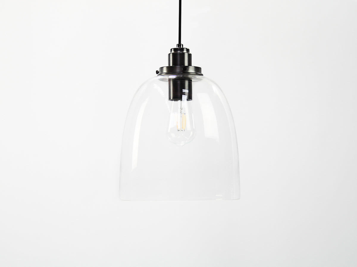 25cm Glass Cloche Rory Pendant