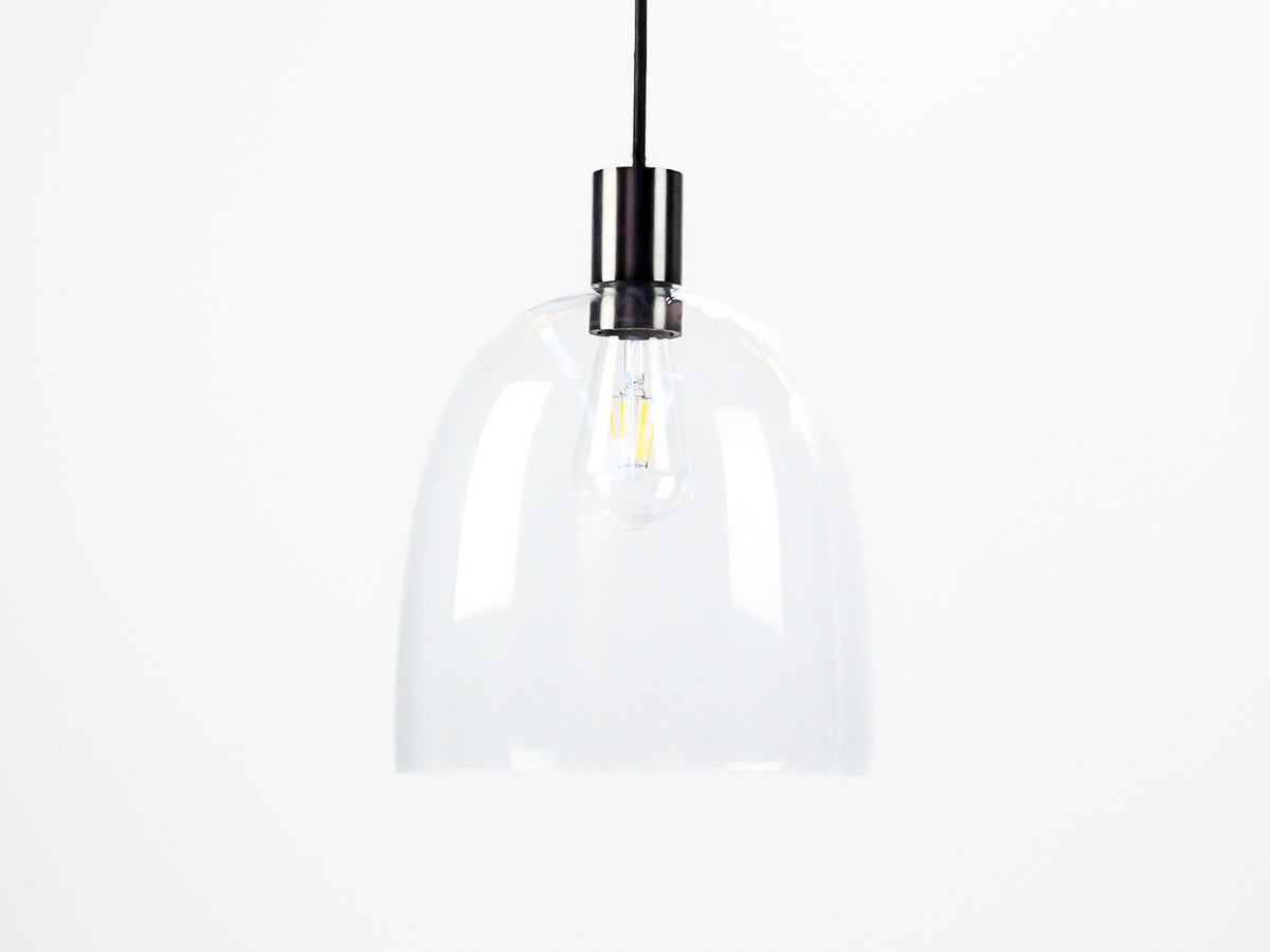 25cm Glass Cloche Fergus Pendant