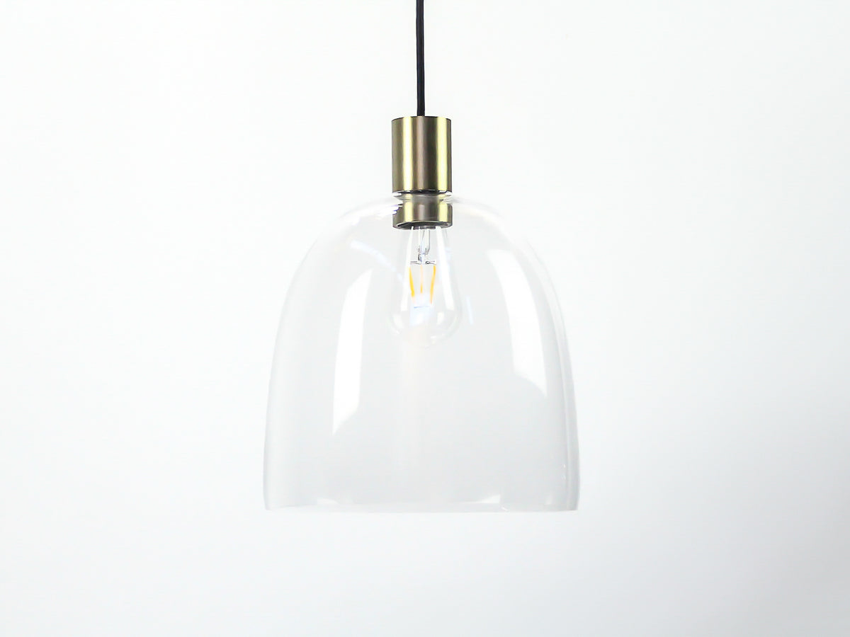 25cm Glass Cloche Fergus Pendant