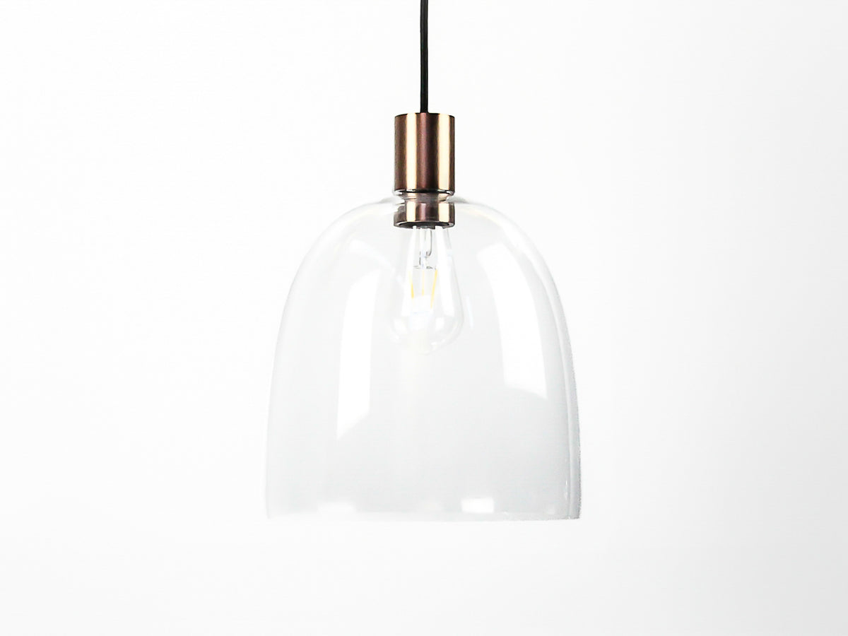 25cm Glass Cloche Fergus Pendant