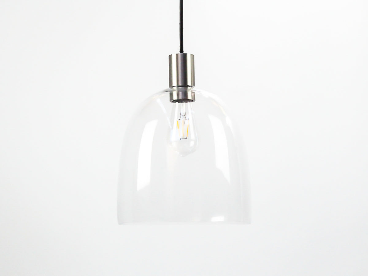 25cm Glass Cloche Fergus Pendant