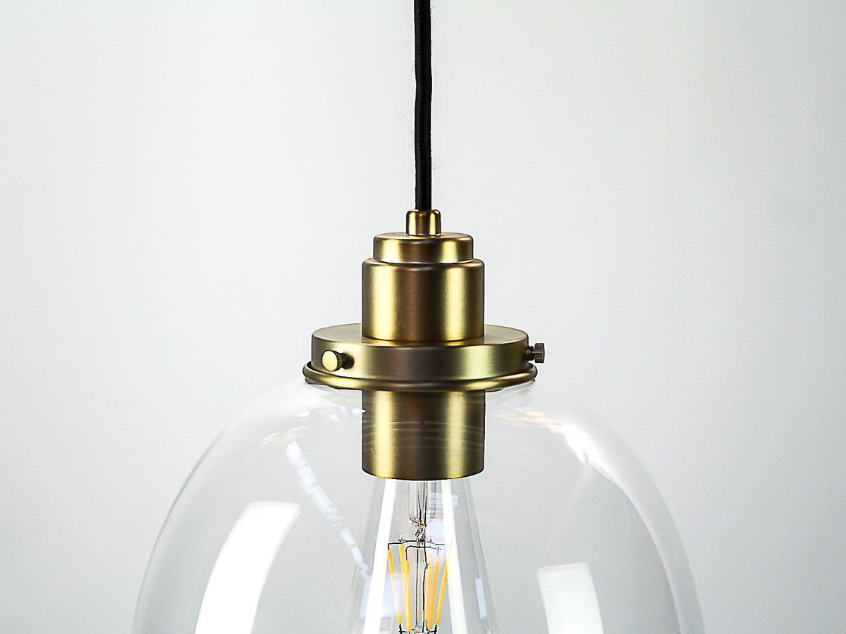 25cm Glass Cloche Rory Pendant