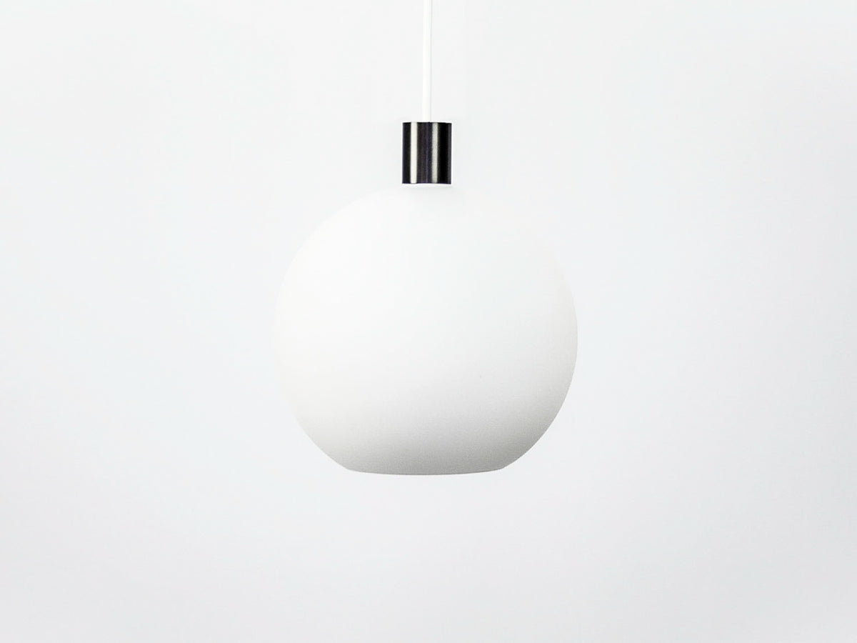 Apothecary 30cm Round Opal Glass Fergus Pendant