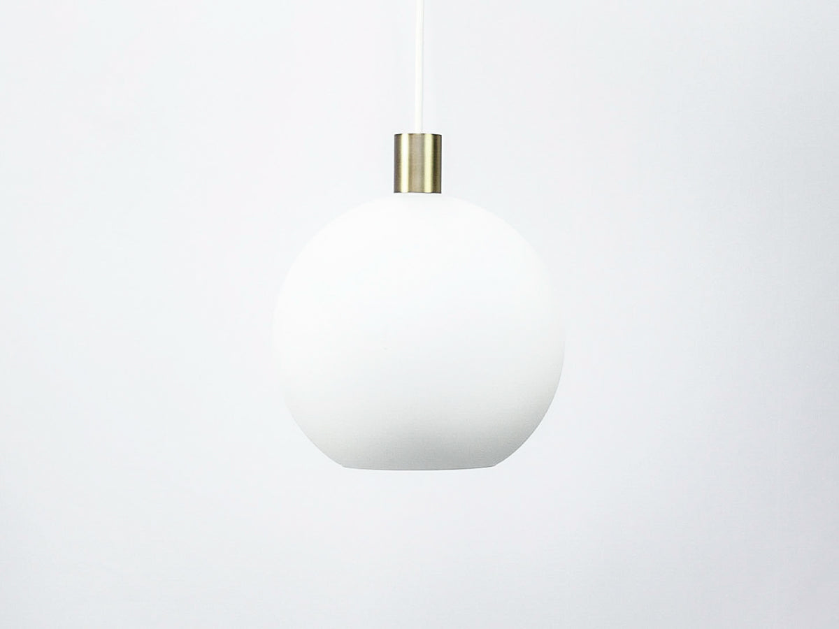 Apothecary 30cm Round Opal Glass Fergus Pendant