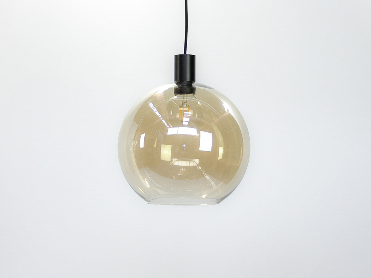 Apothecary 30cm Round Glass Fergus Pendant