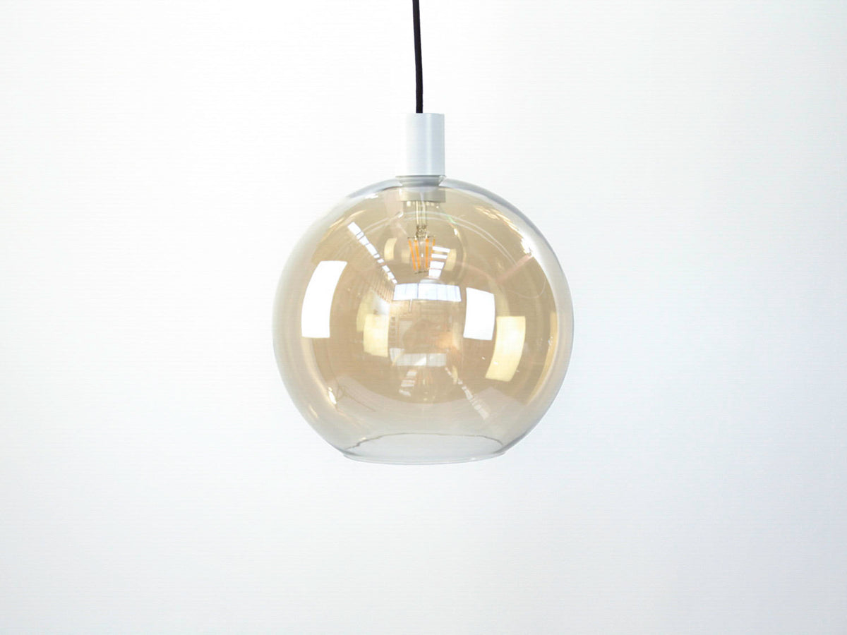 Apothecary 30cm Round Glass Fergus Pendant