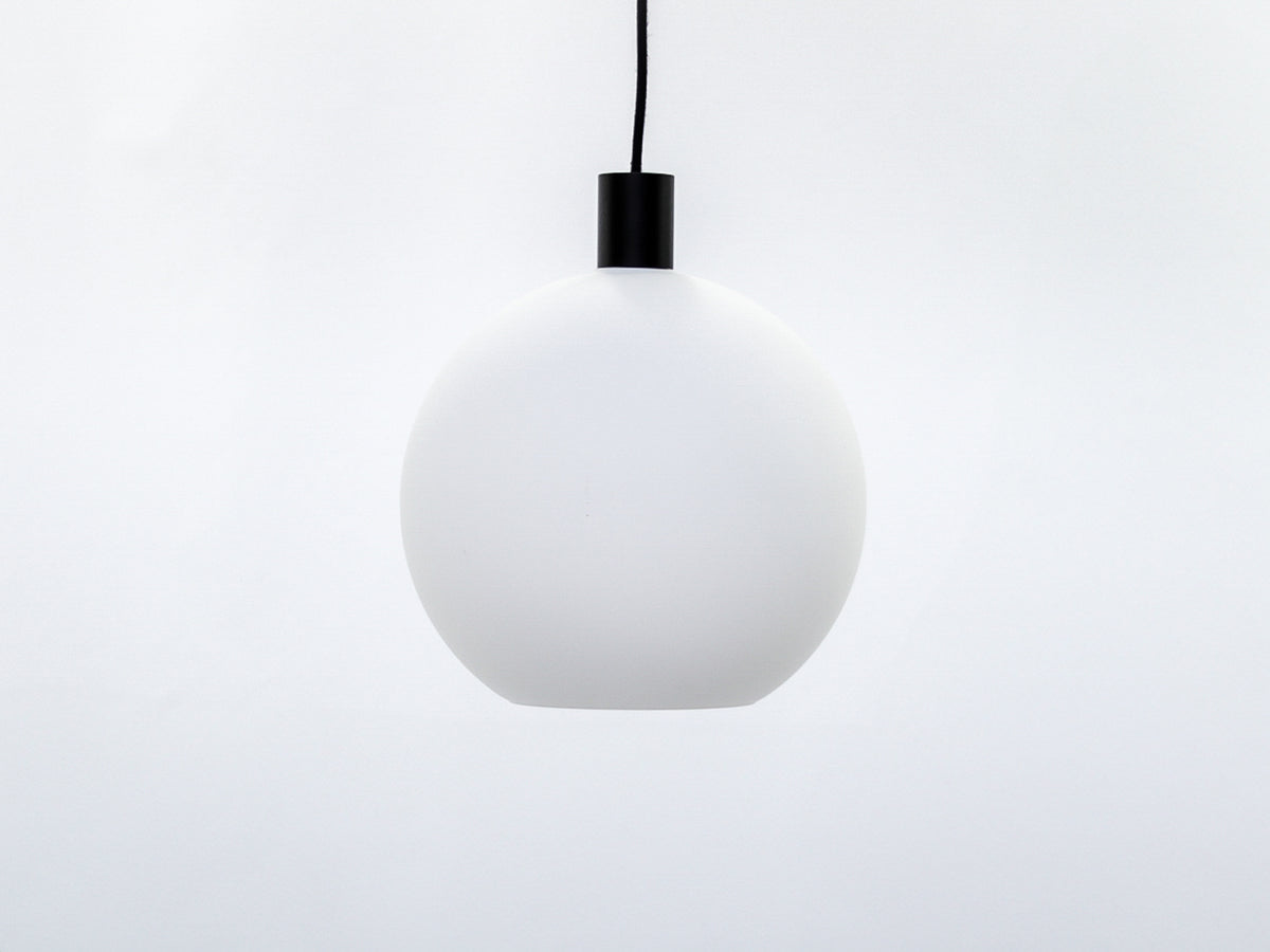 Apothecary 30cm Round Opal Glass Fergus Pendant