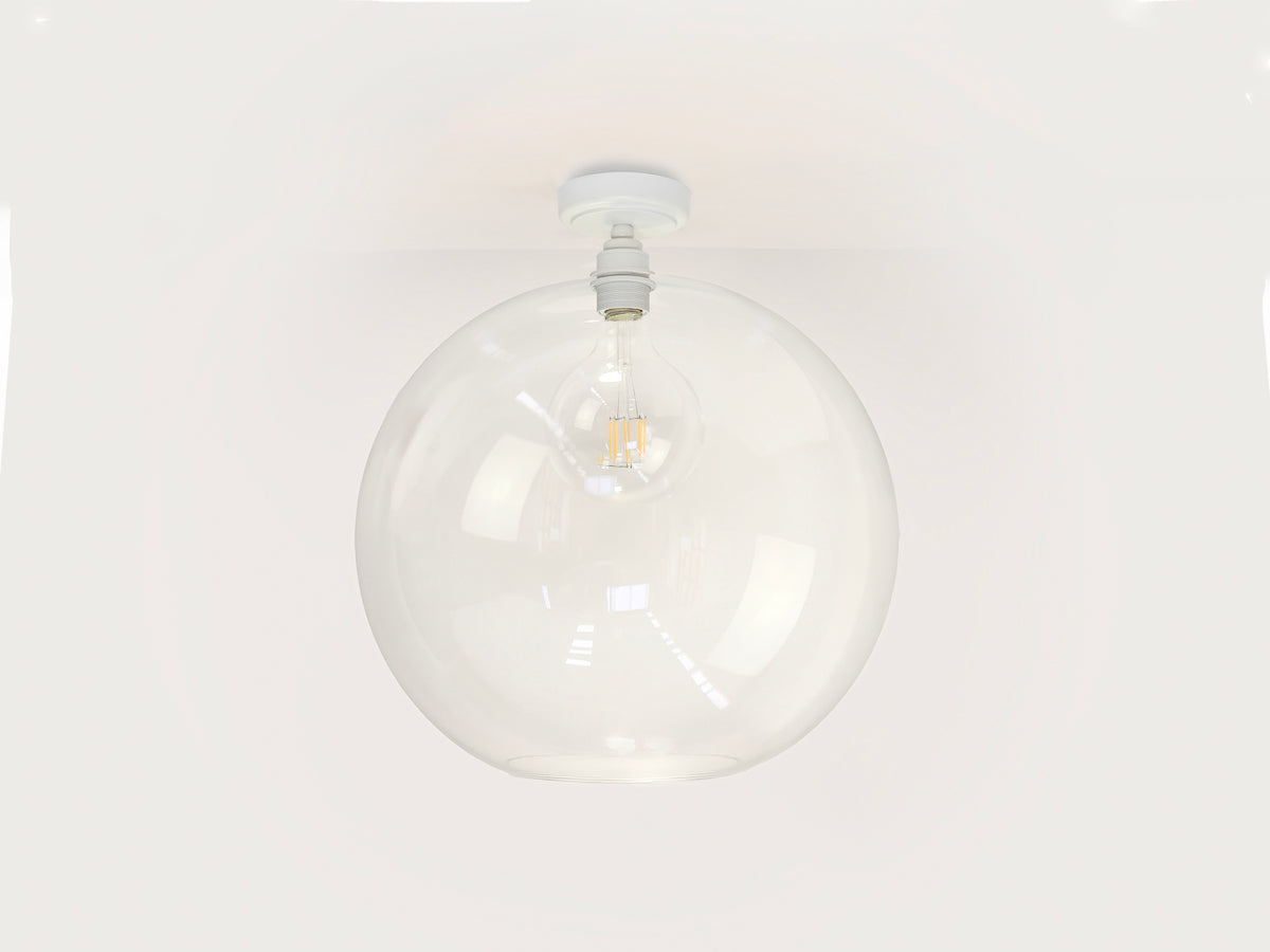 Fixed Arthur with 40cm Apothecary Glass Shade