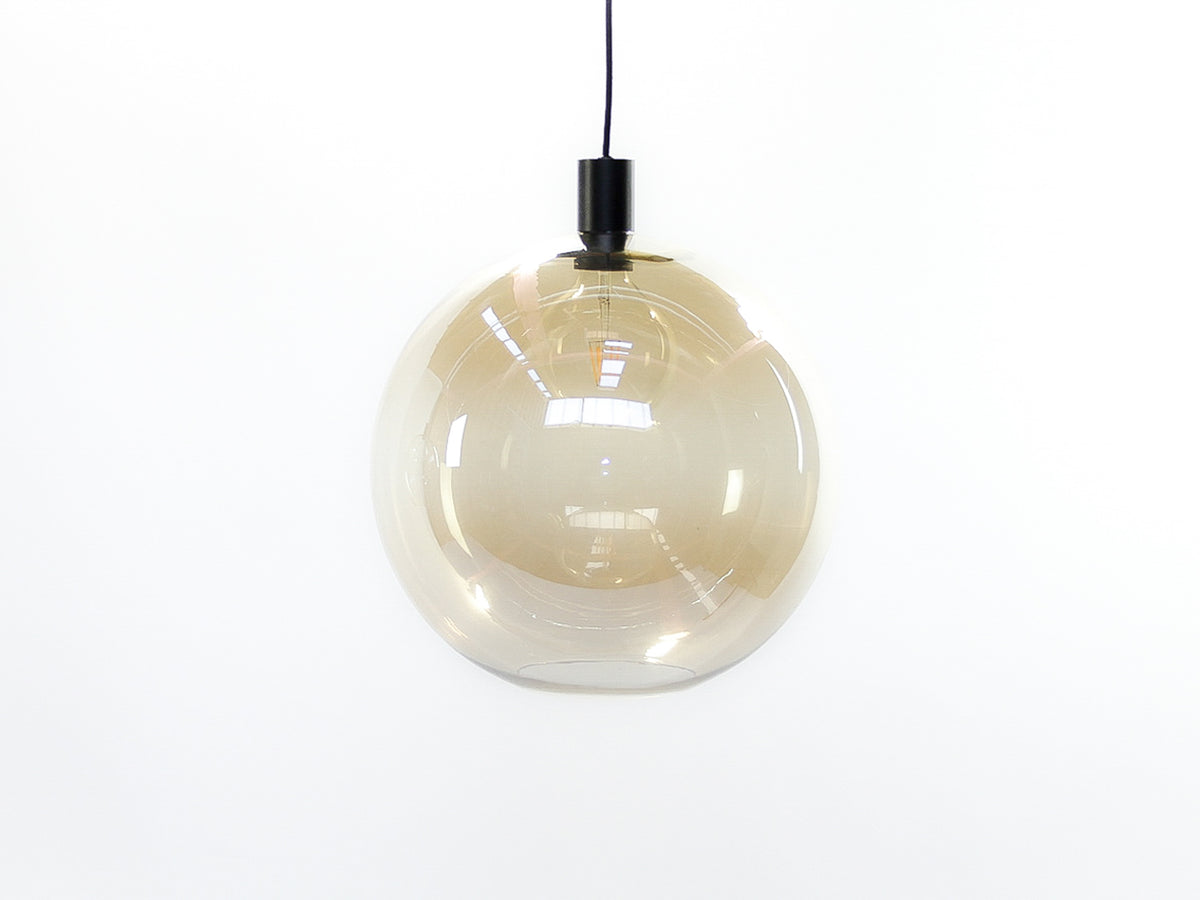 Apothecary 40cm Round Glass Fergus Pendant