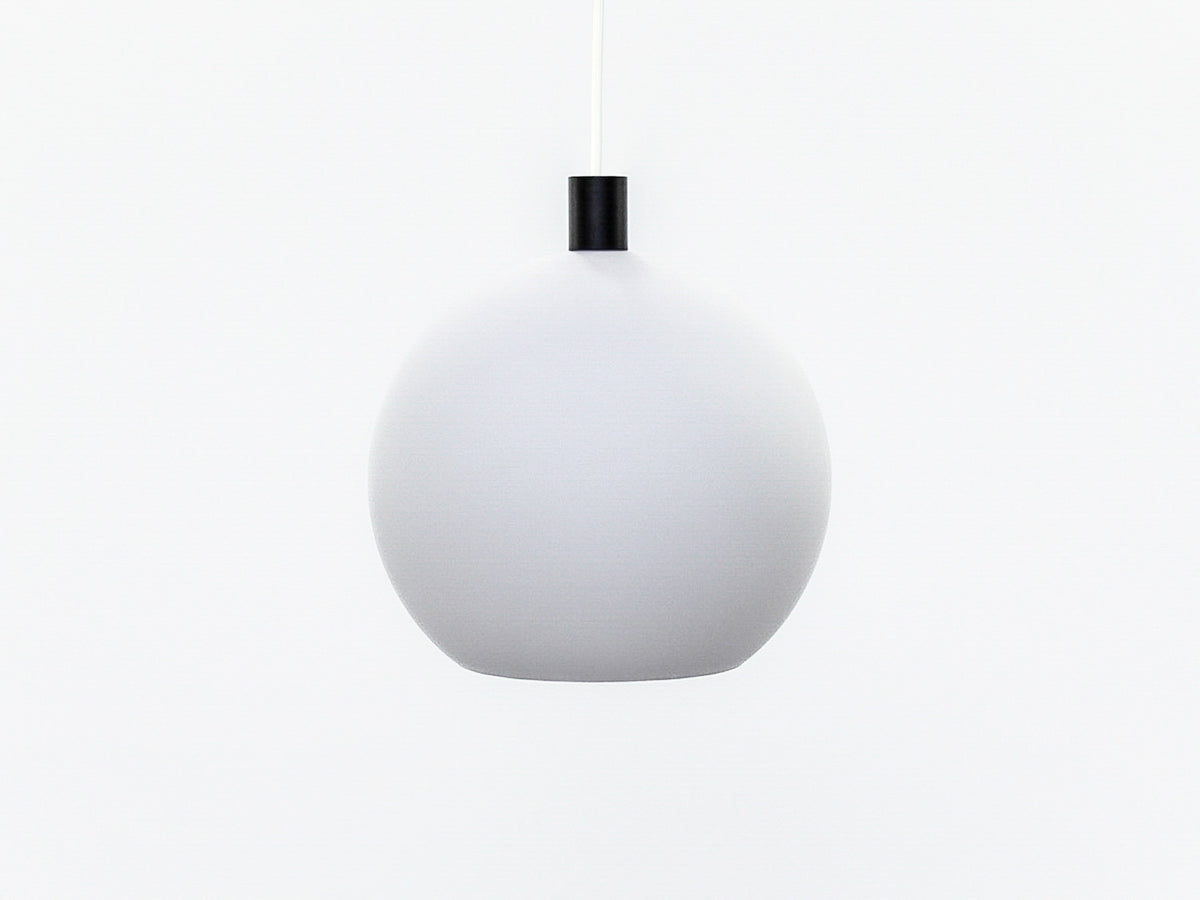 Apothecary 40cm Round Opal Glass Fergus Pendant