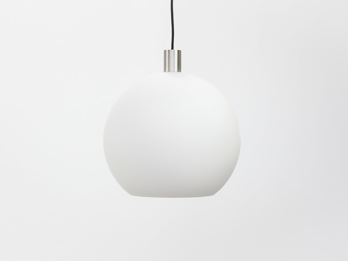 Apothecary 40cm Round Opal Glass Fergus Pendant