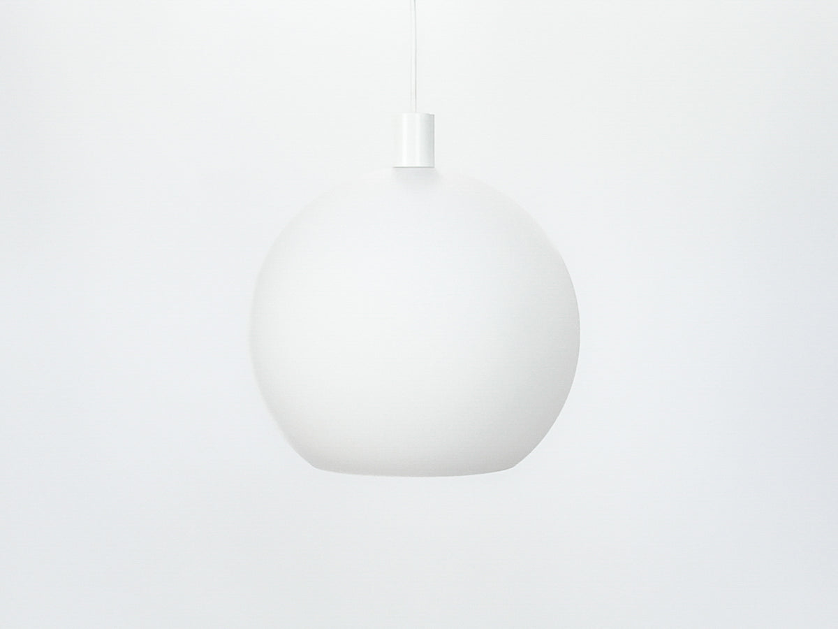 Apothecary 40cm Round Opal Glass Fergus Pendant