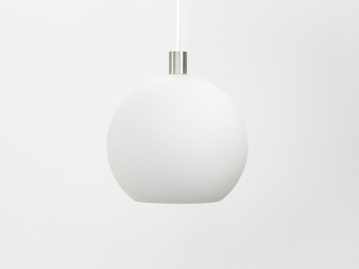 Apothecary 40cm Round Opal Glass Fergus Pendant