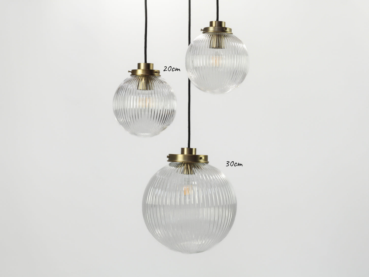 Alfie 30cm Glass Pendant