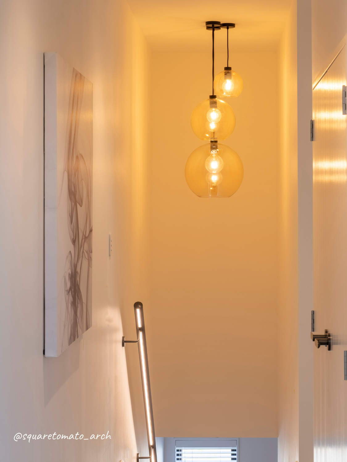 Apothecary 20cm Round Glass Fergus Pendant