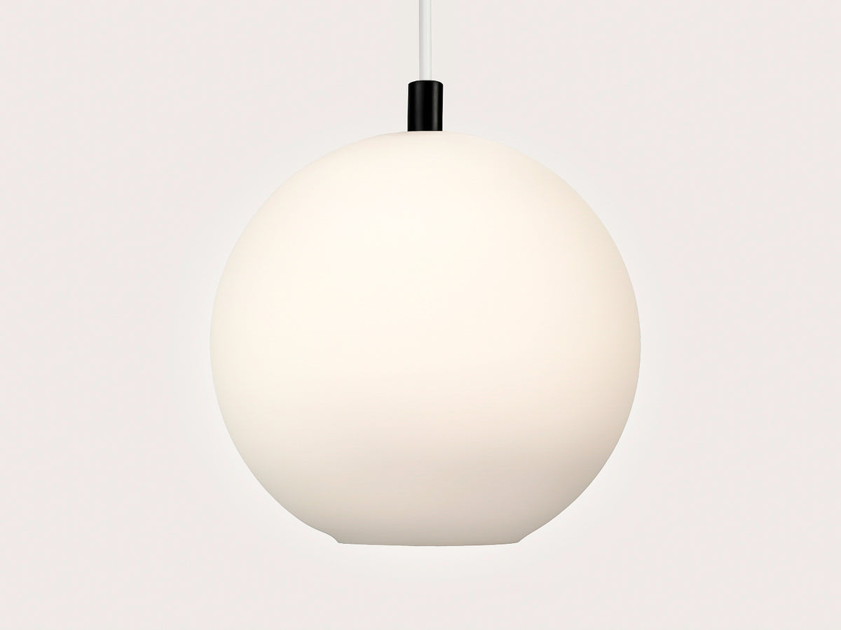 Apothecary 50cm Round Opal Glass Fergus Rodded Pendant