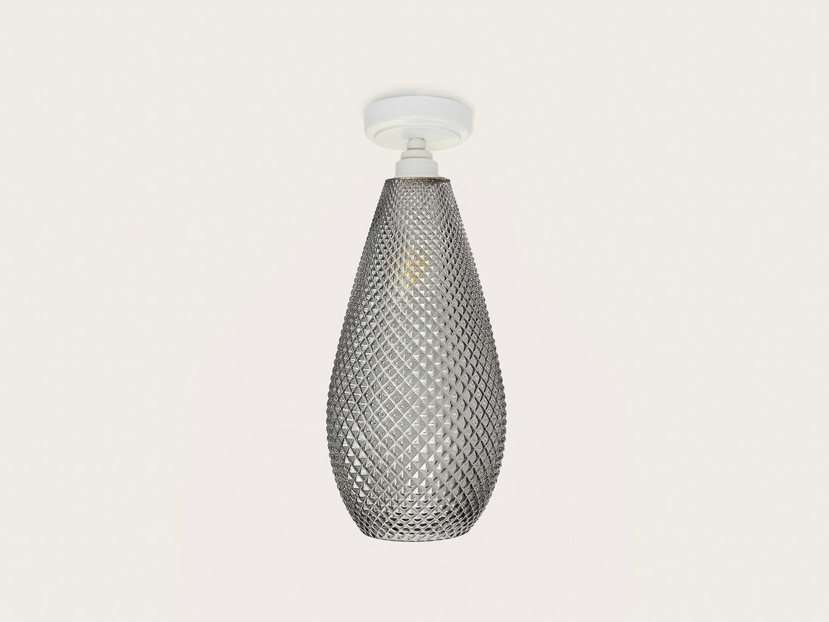 Fixed Arthur with Basil Glass Shade