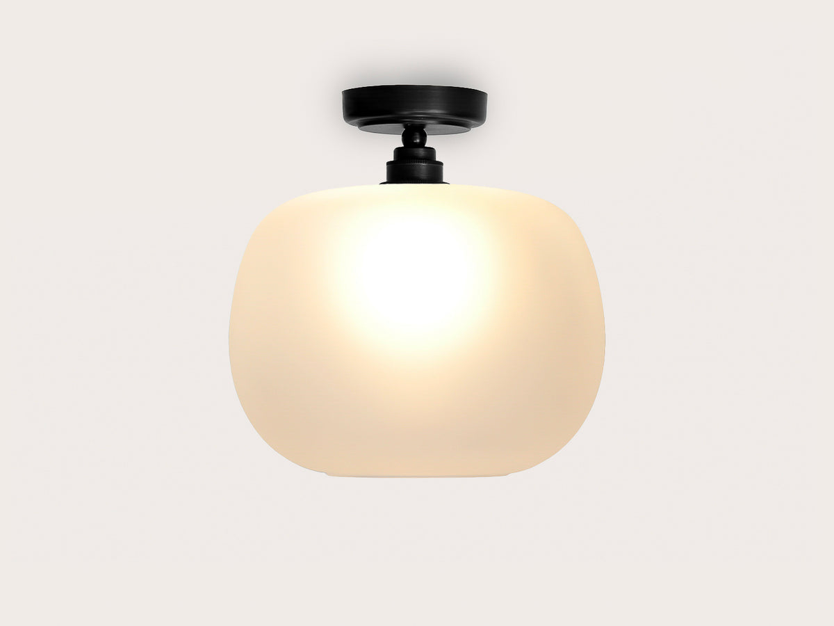 Fixed Arthur with Hikari Frost Glass Shade