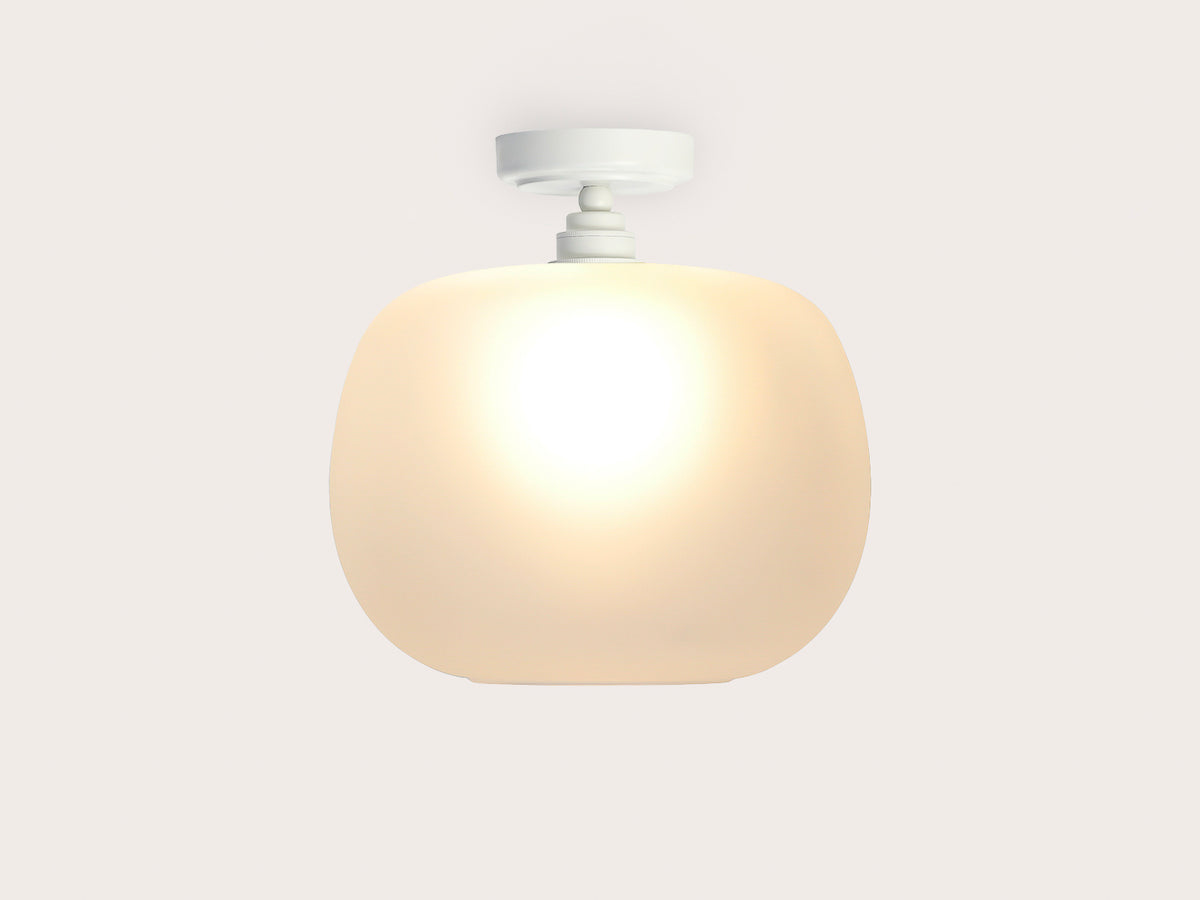 Fixed Arthur with Hikari Frost Glass Shade