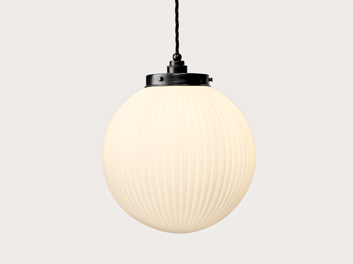 Alfie 30cm Opal Glass Arthur Pendant