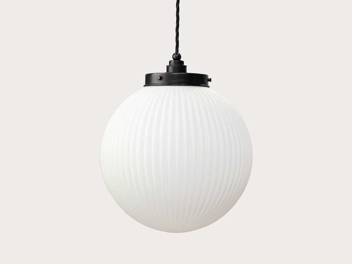 Alfie 30cm Opal Glass Arthur Pendant