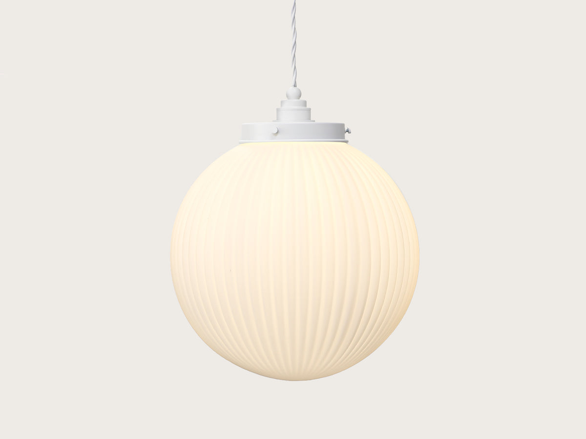 Alfie 30cm Opal Glass Arthur Pendant