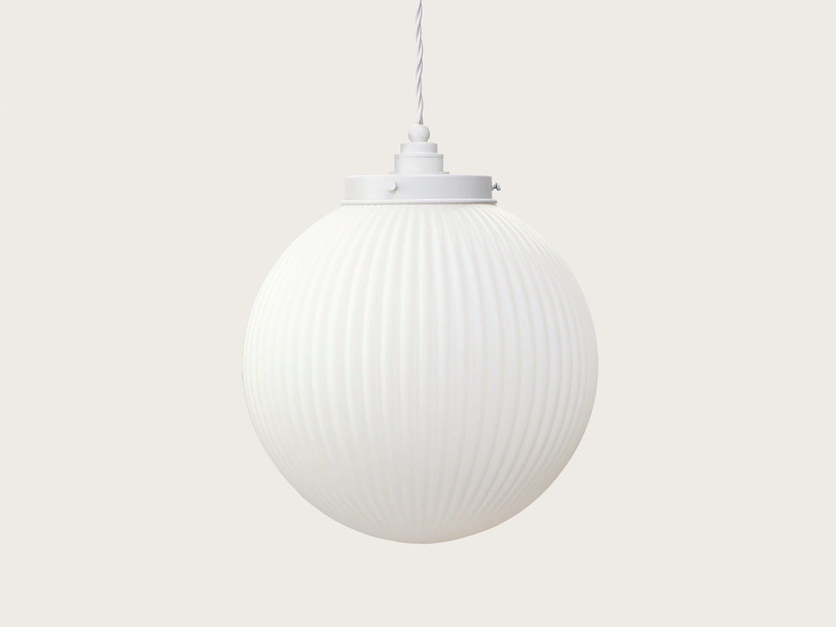 Alfie 30cm Opal Glass Arthur Pendant