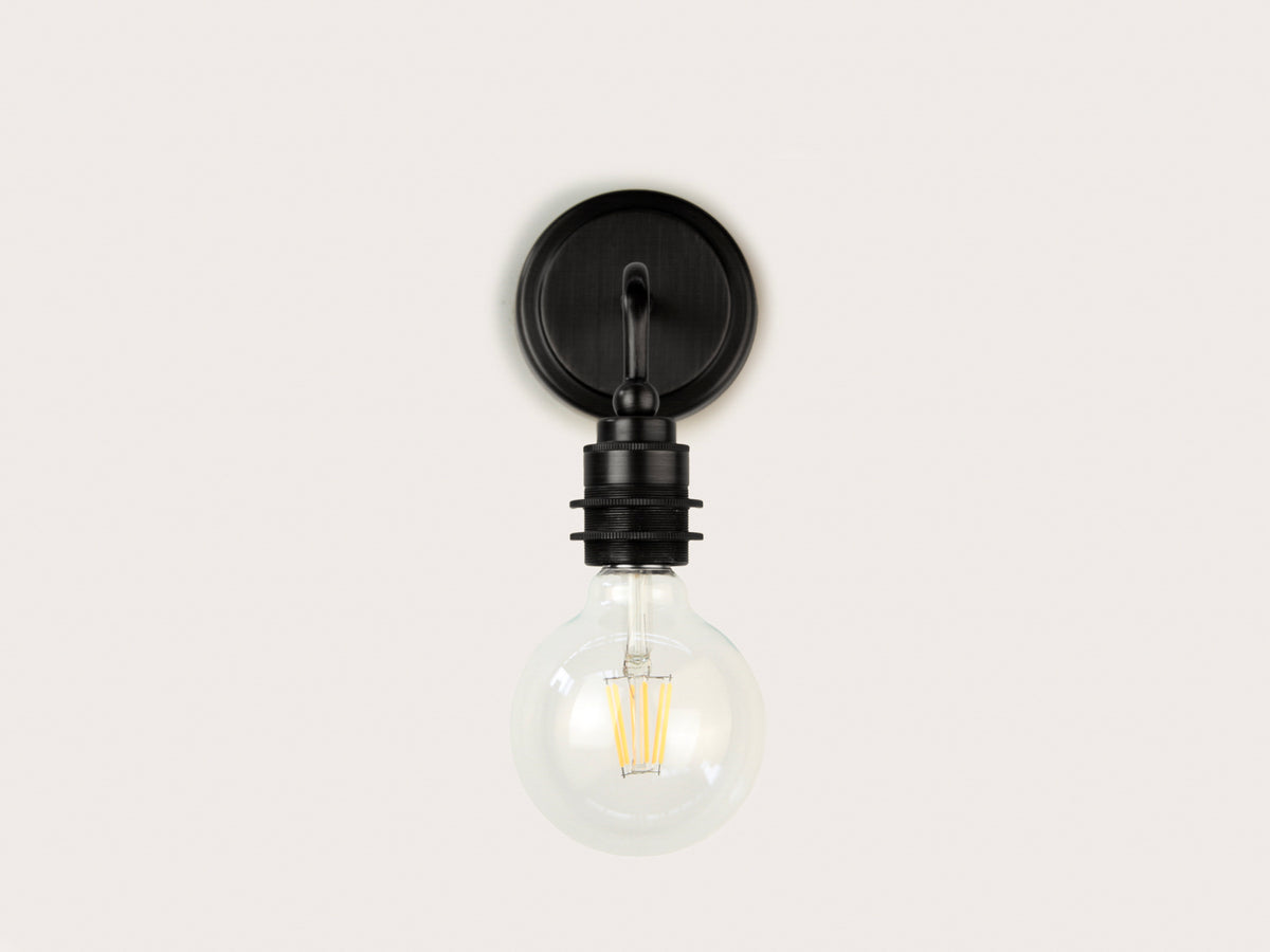 Arthur Short Arm Bare Bulb Wall Light