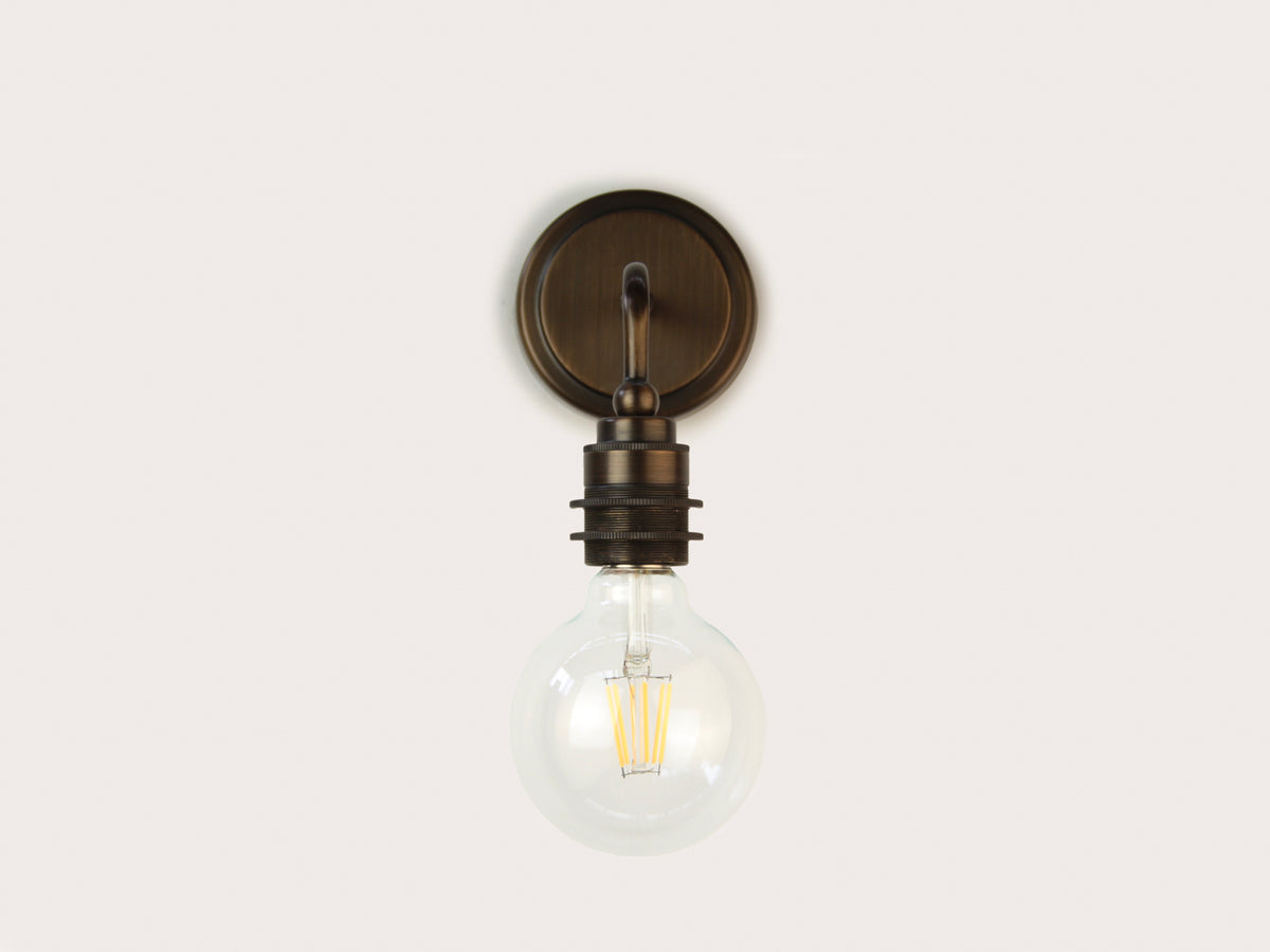 Arthur Short Arm Bare Bulb Wall Light