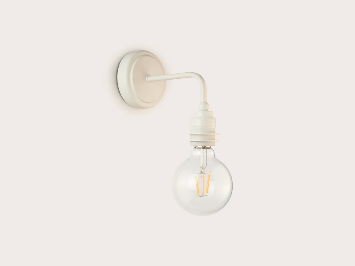 Arthur Short Arm Bare Bulb Wall Light