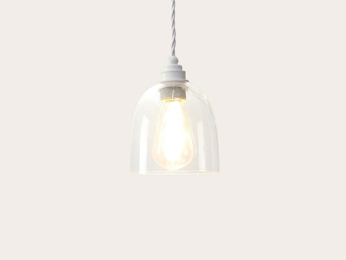 14cm Glass Cloche Arthur Pendant