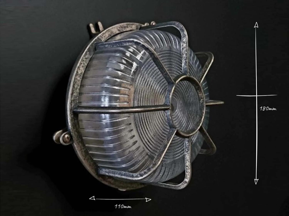 Zeus Bulkhead Outdoor Wall Light - IP64 rated