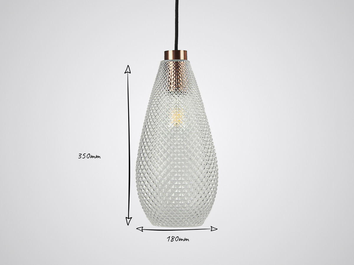 Basil Glass Fergus Pendant