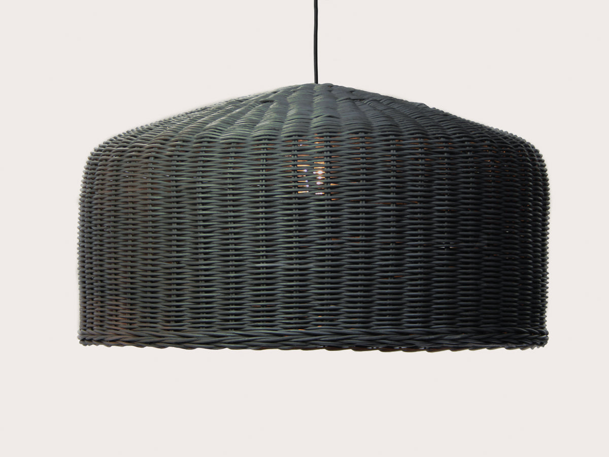 Coloured Rattan - Remi Wide Shade