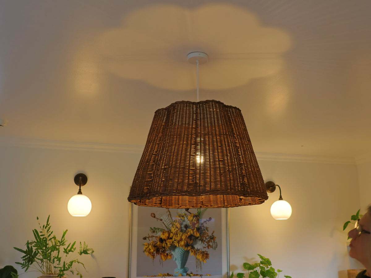 Rattan - Bordeaux Large Hanging Shade