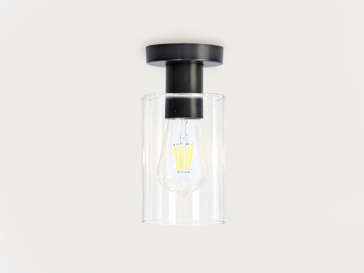 Fixed Fergus with Indie Small Glass Shade