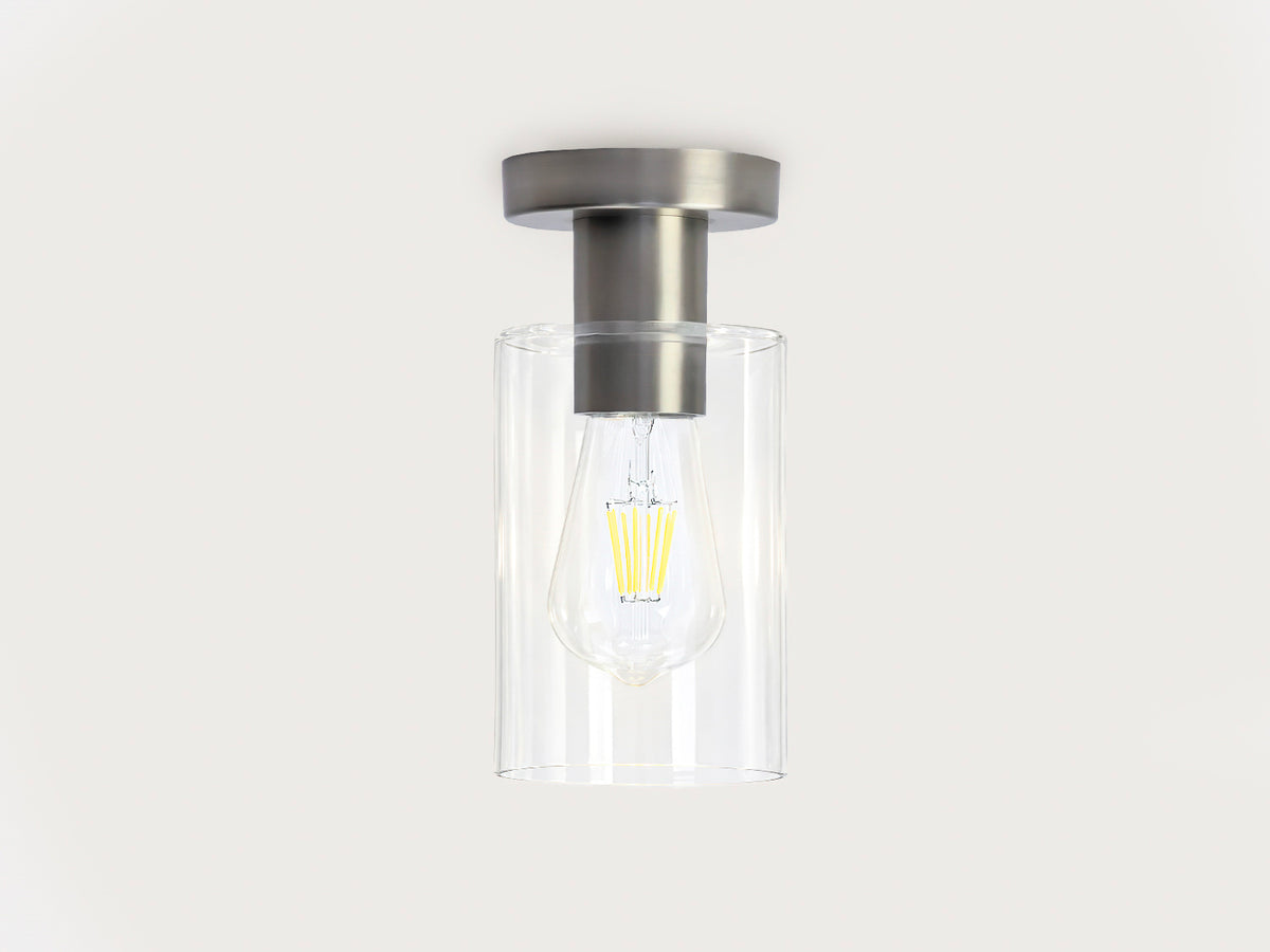 Fixed Fergus with Indie Small Glass Shade