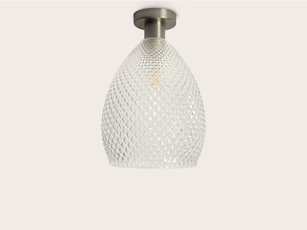 Fixed Fergus with Sage Glass Shade