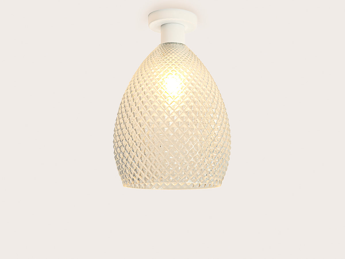 Fixed Fergus with Sage Glass Shade