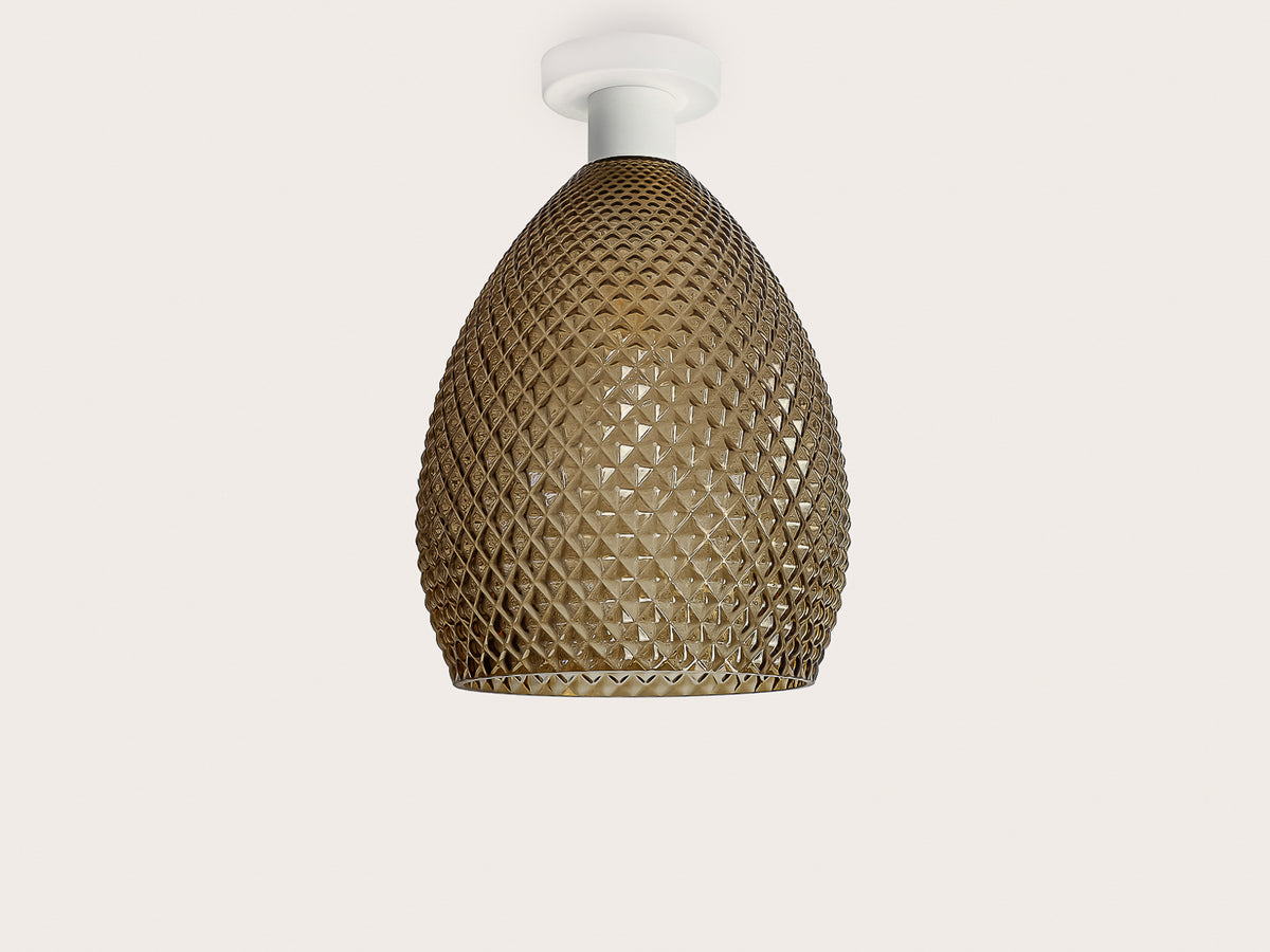 Fixed Fergus with Sage Glass Shade