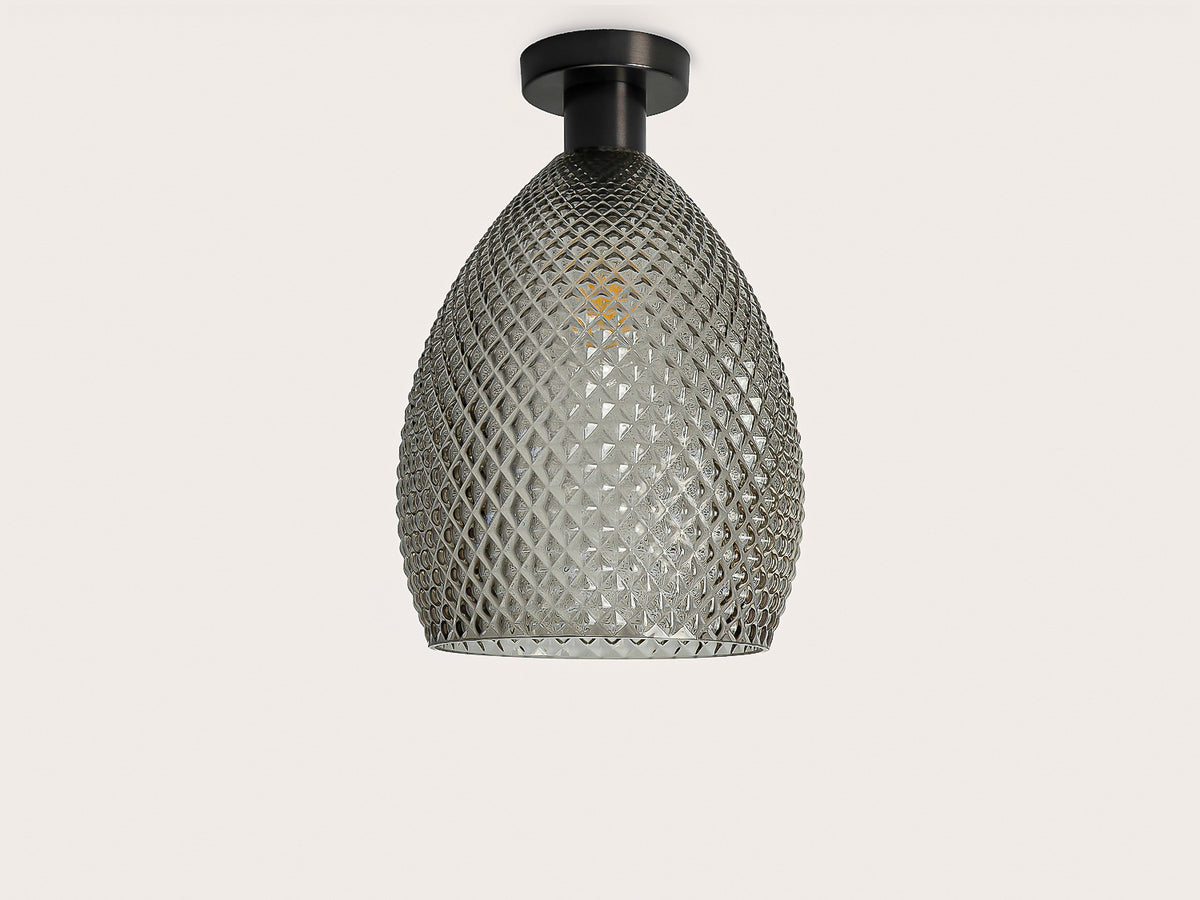 Fixed Fergus with Sage Glass Shade