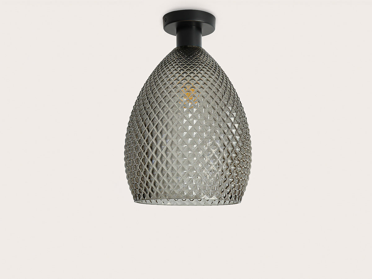 Fixed Fergus with Sage Glass Shade